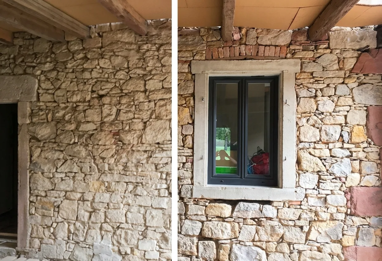 Ravalement de façade à Chartres — après (chantier 1)